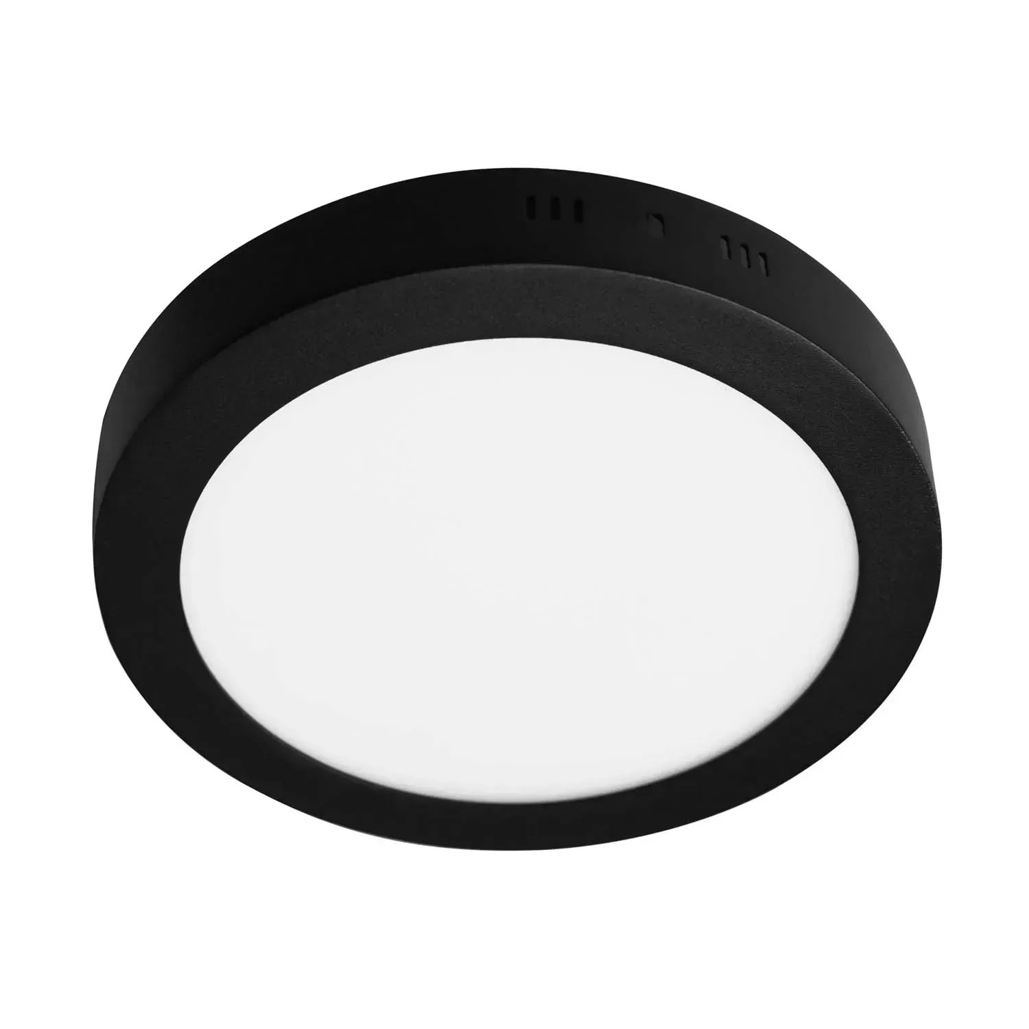 Goldlux Oprawa natynkowa LED RIGEL R220 18W 4000K 1800lm śr. 22 cm czarna