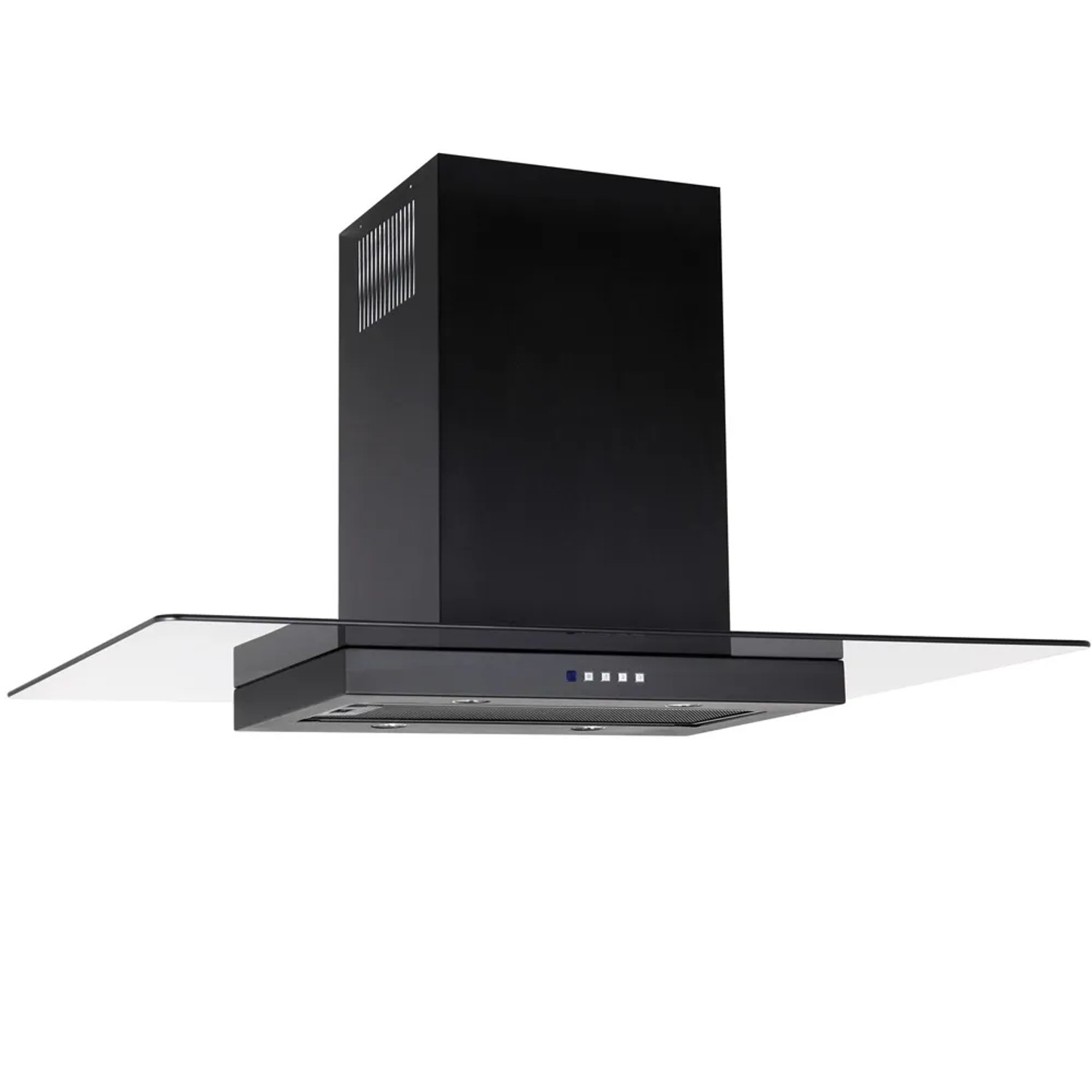 Akpo Okap wyspowy Isla Mirage czarny 90 cm