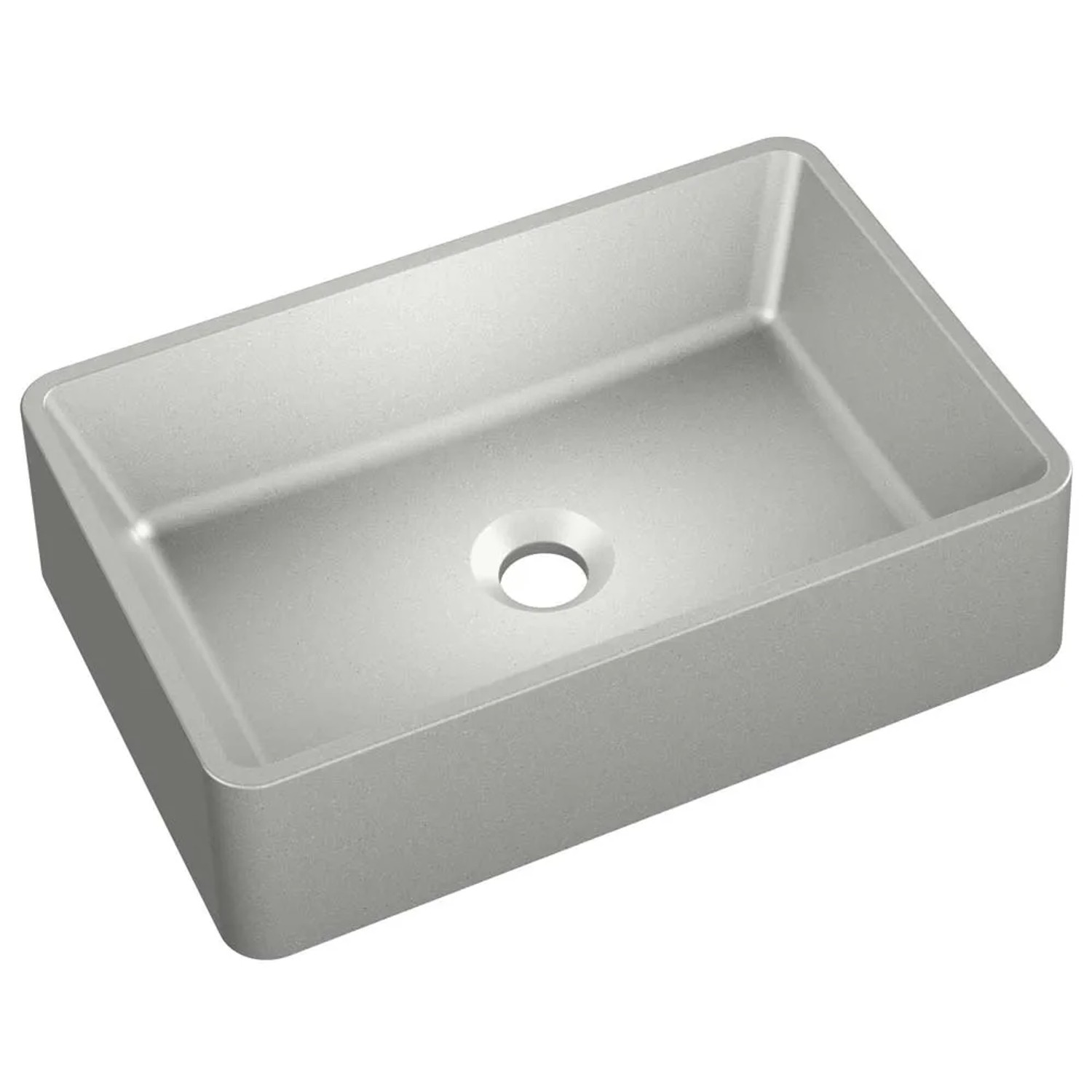 Axis Umywalka RAVA 45 nablatowa granitowa szara