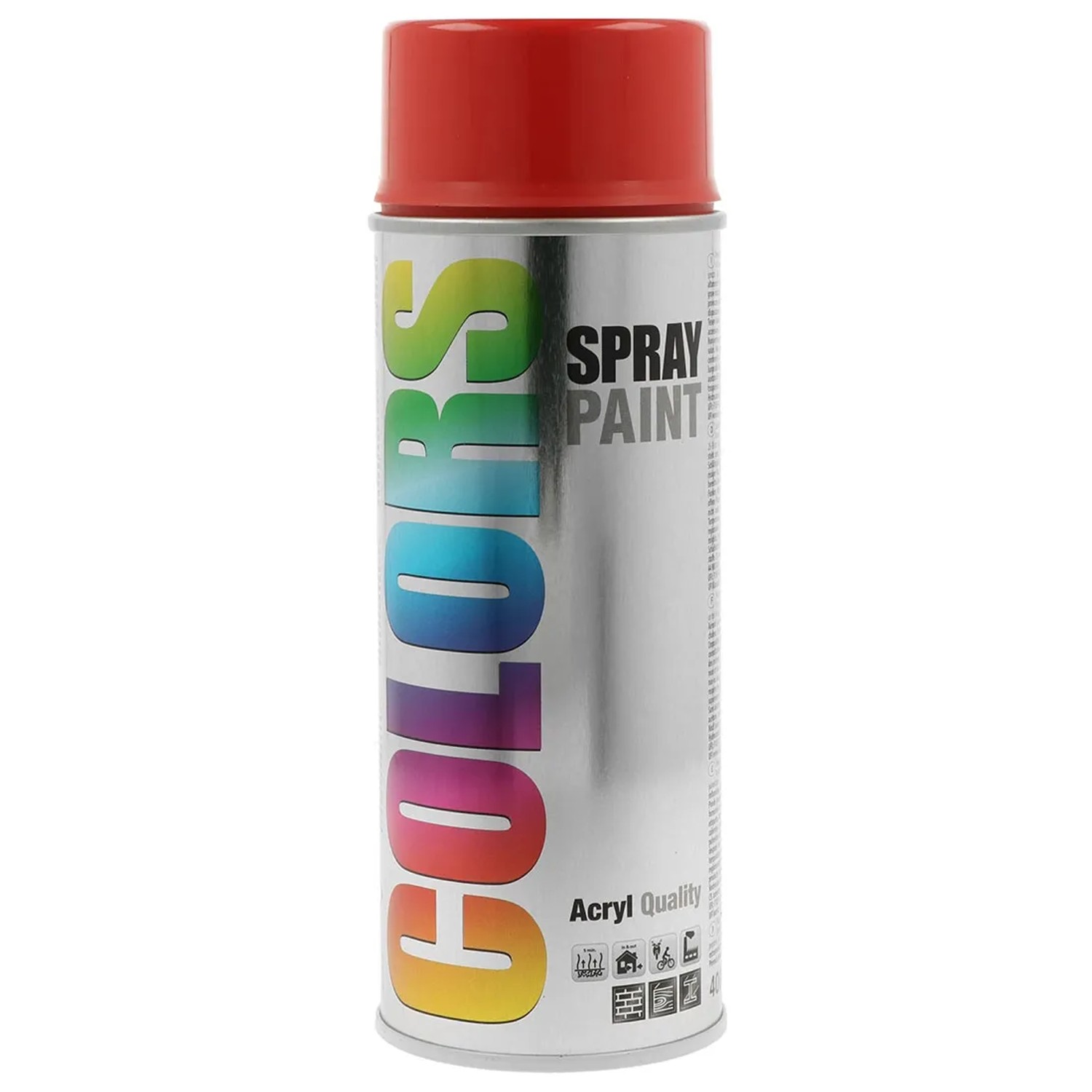 Lakier COLORS RAL 400 ml połysk 3000 czerwony