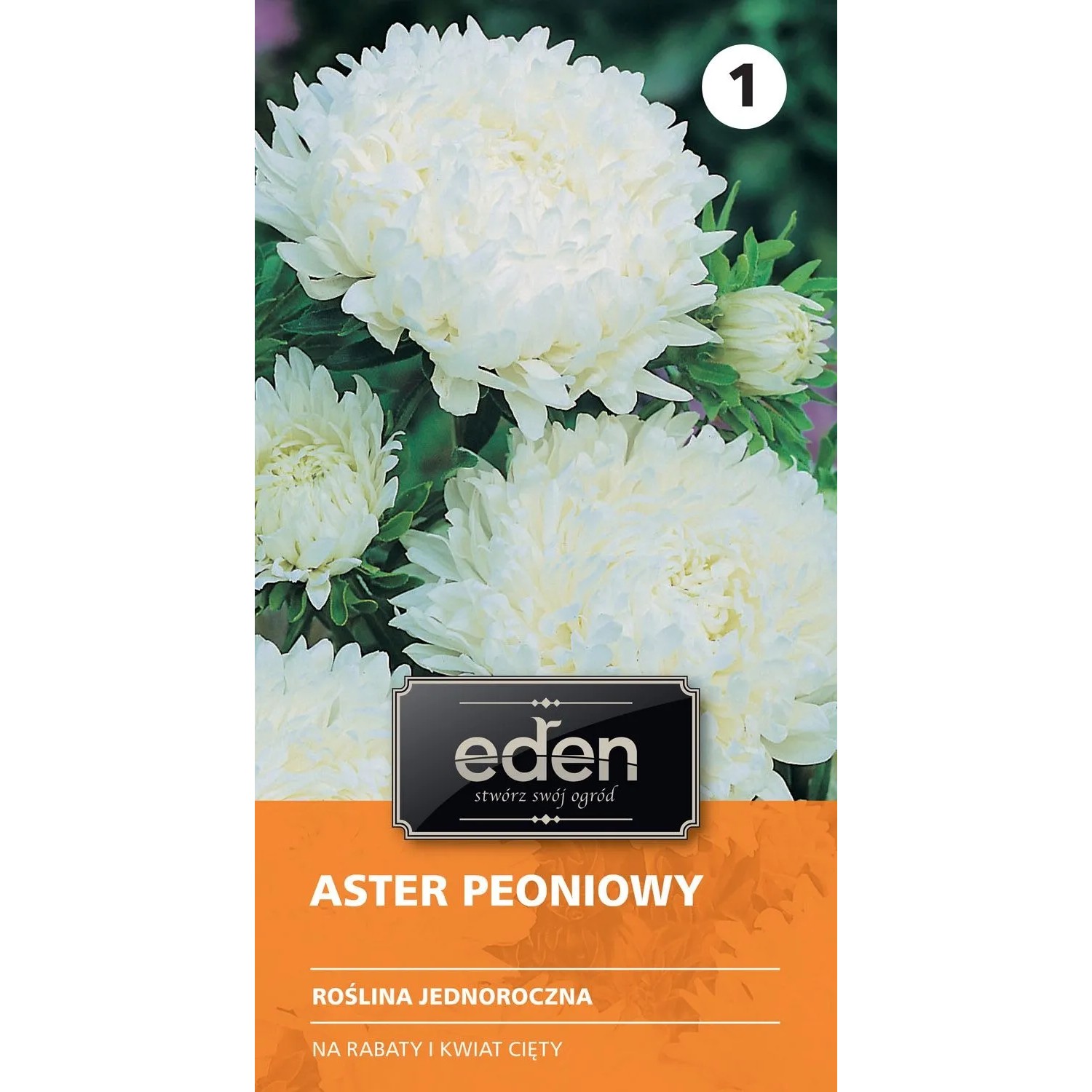 Aster chiński peoniowy Nimfa - 0,5 g