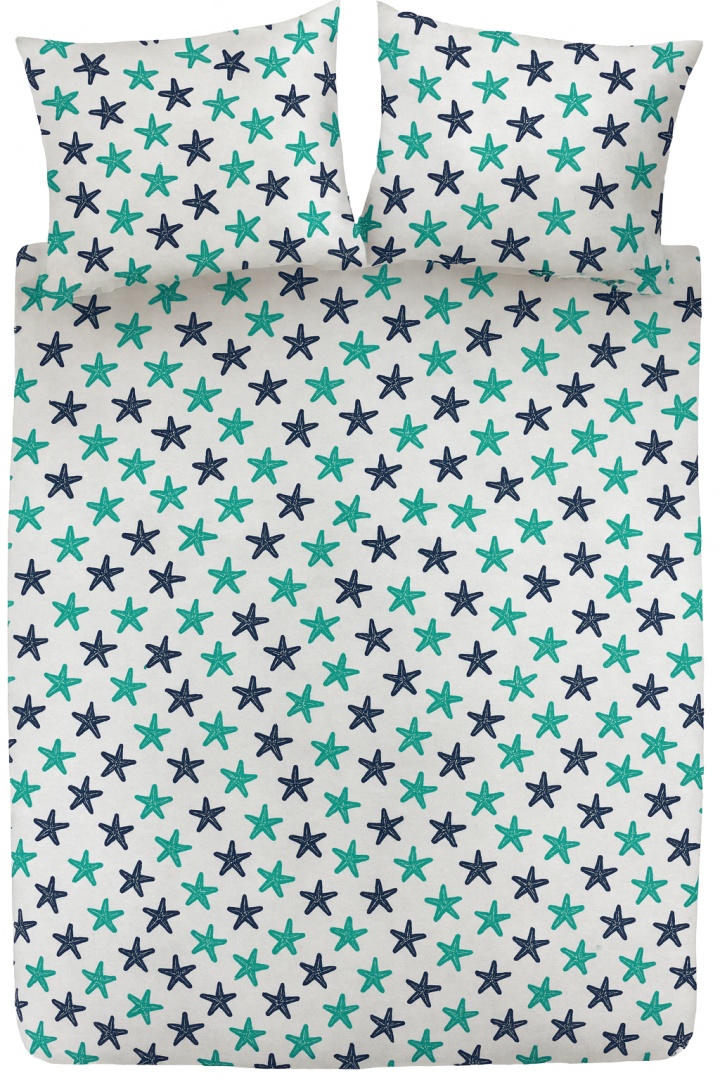 Pościel 160x200 + 2 poszewki | 100% bawełna | zielony bluszcz