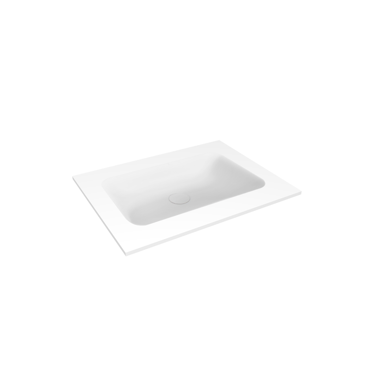 Oltens Kalla umywalka 60,2x46 cm meblowa LavaForm biały mat 40209900 - Wysyłka w 24h