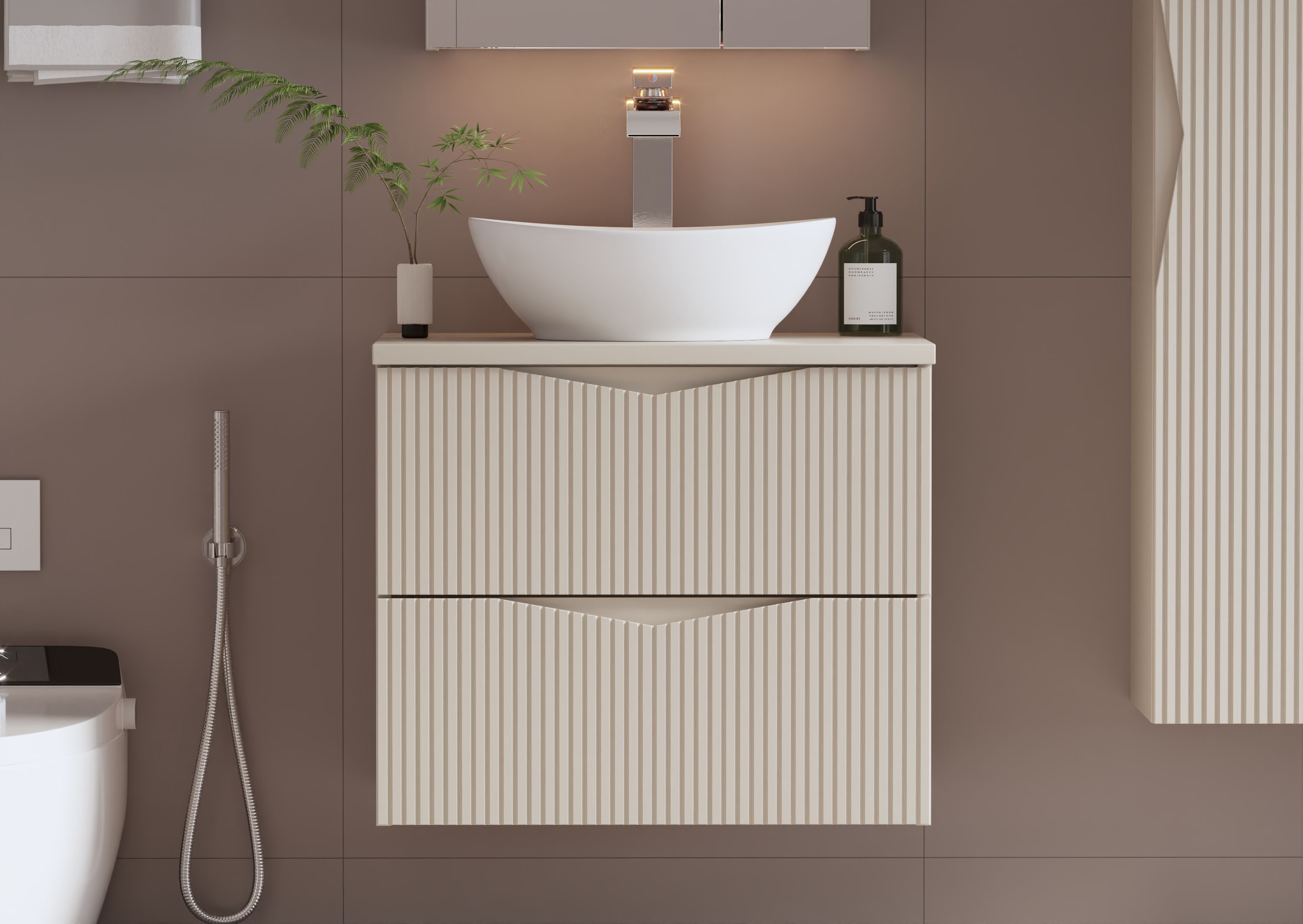 Megstyl blat 60x46 cm beżowy 4112