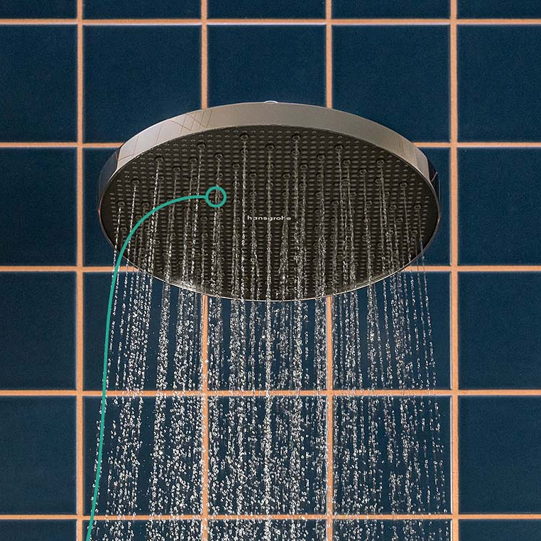 Hansgrohe Activera S deszczownica 24x24 cm okrągła chrom 28057000