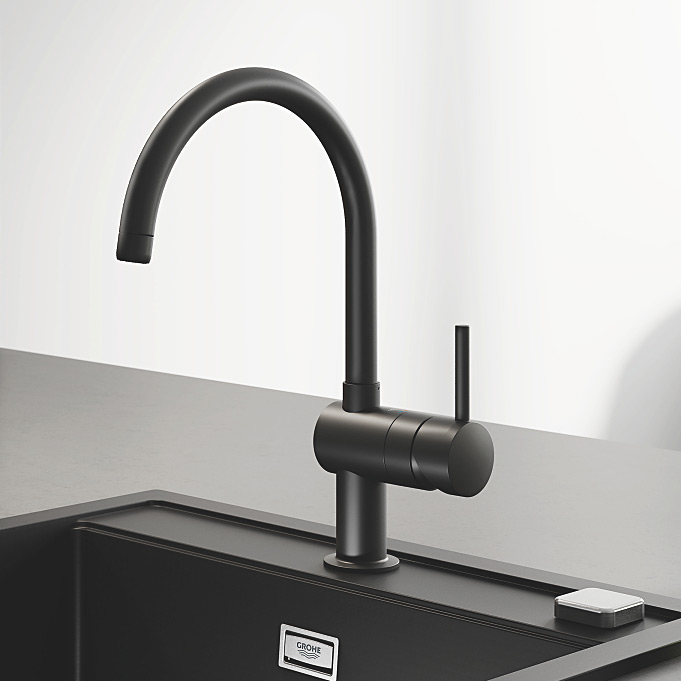 Grohe Minta bateria kuchenna stojąca czarna 32917KS0 - Wysyłka w 24h