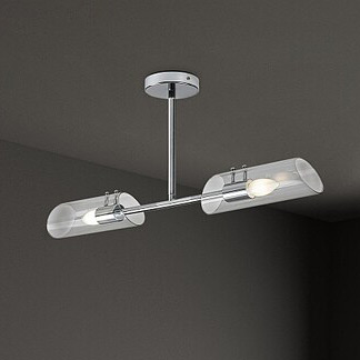 Rabalux Teodoro lampa podsufitowa 2x12 W chrom-przezroczysta 75030 - Wysyłka w 24h