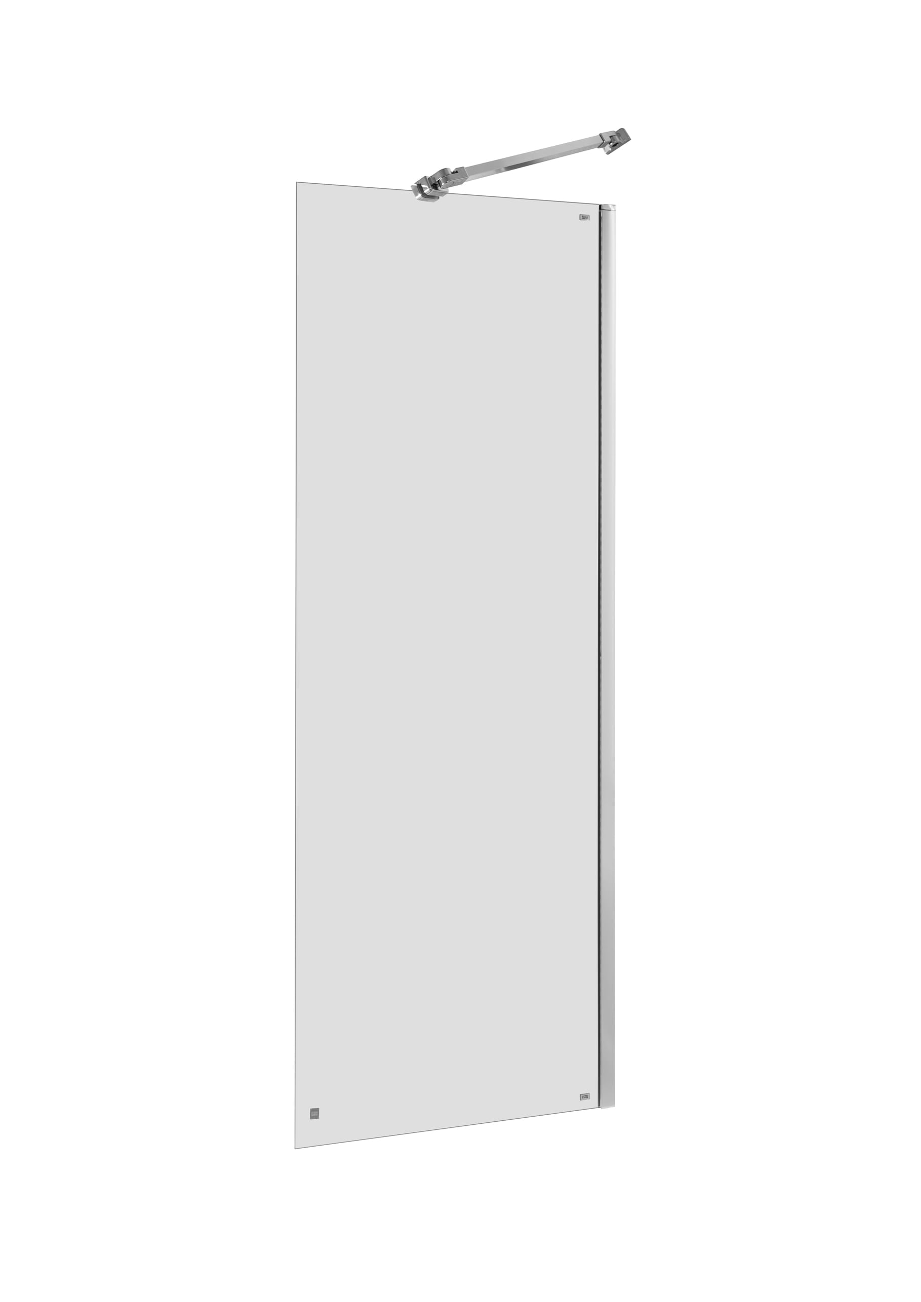 Roca Capital ścianka prysznicowa 70 cm boczna chrom/szkło przezroczyste AM4407012M - Wysyłka w 24h