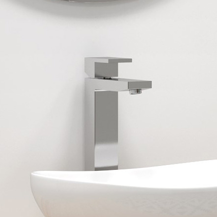 Hagser Ulva bateria umywalkowa stojąca wysoka chrom HGR70000032 - Wysyłka w 24h