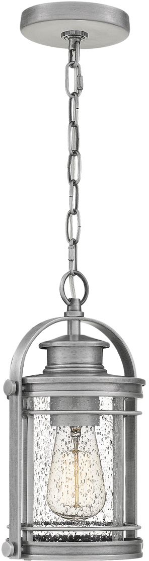 Quintiesse Booker lampa wisząca 1x60 W przezroczysta-aluminium QN-BOOKER8-S-IA