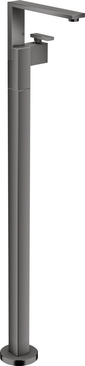 Axor Edge bateria umywalkowa podłogowa czarny chrom polerowany 46041330