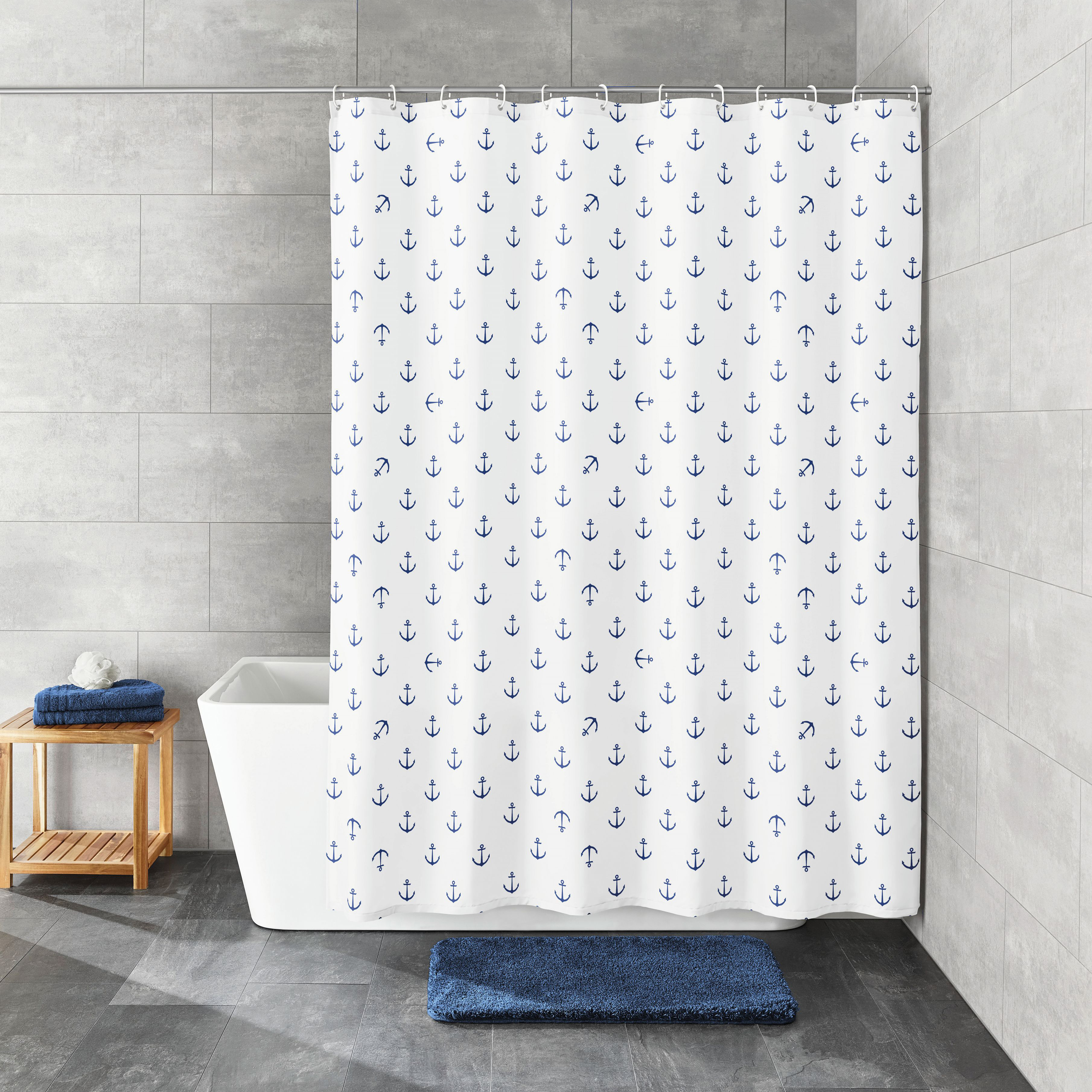 Kleine Wolke Anchor zasłona prysznicowa 120x200 cm kotwica 5900789238