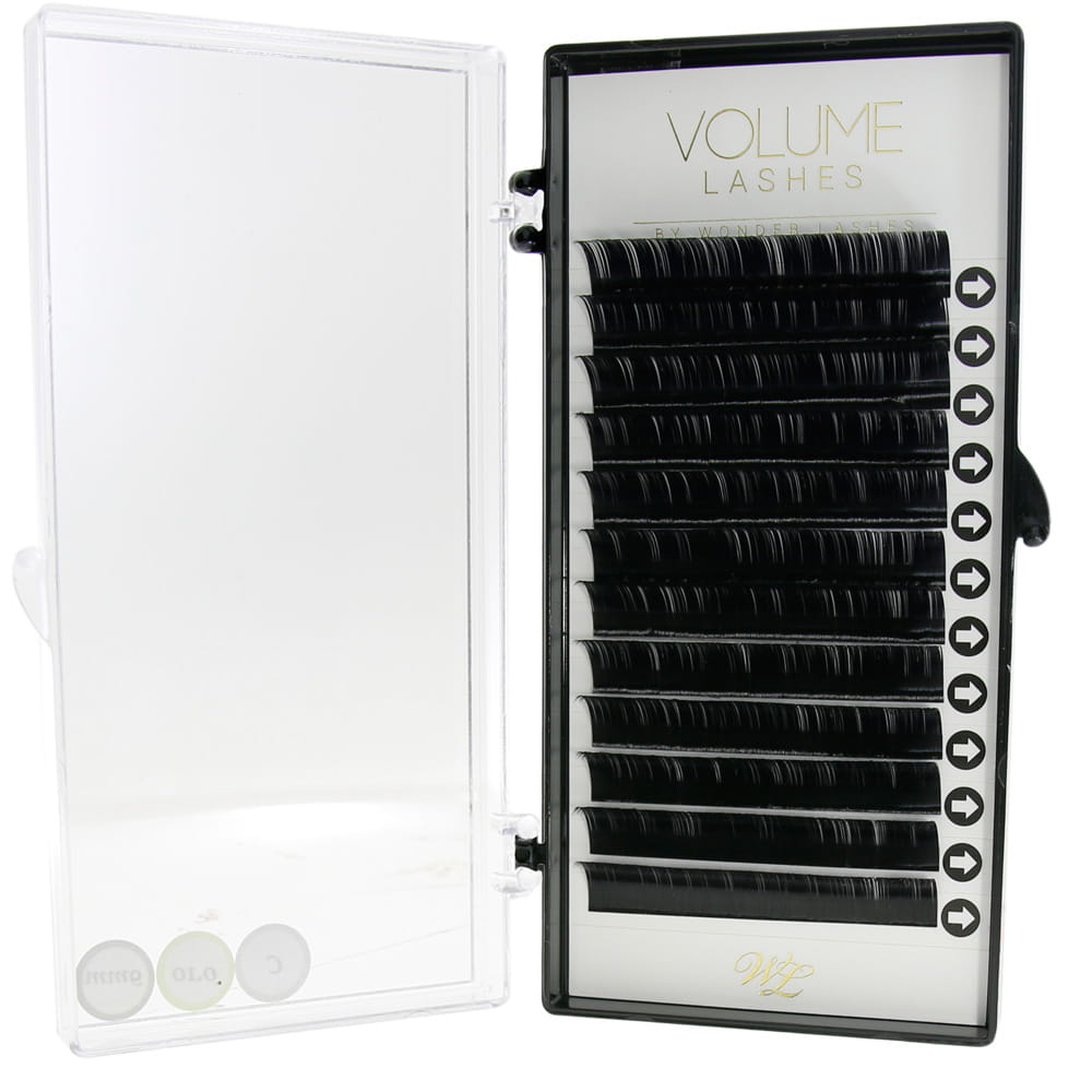Rzęsy na pasku volume metoda objętościowa Wonder lashes c 0,07 13 mm