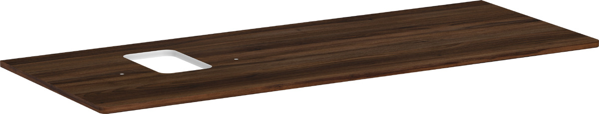Darmowa Dostawa - Blat naszafkowy 136x55 cm orzech Hansgrohe Xelu Q 54123630