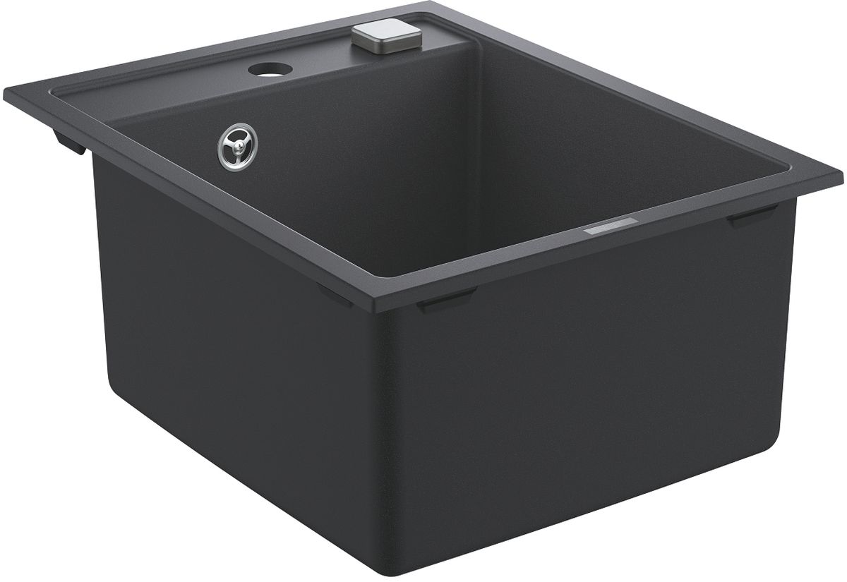 Darmowa Dostawa - Zlewozmywak granitowy 50x40 cm czarny Grohe K700 31650AP0
