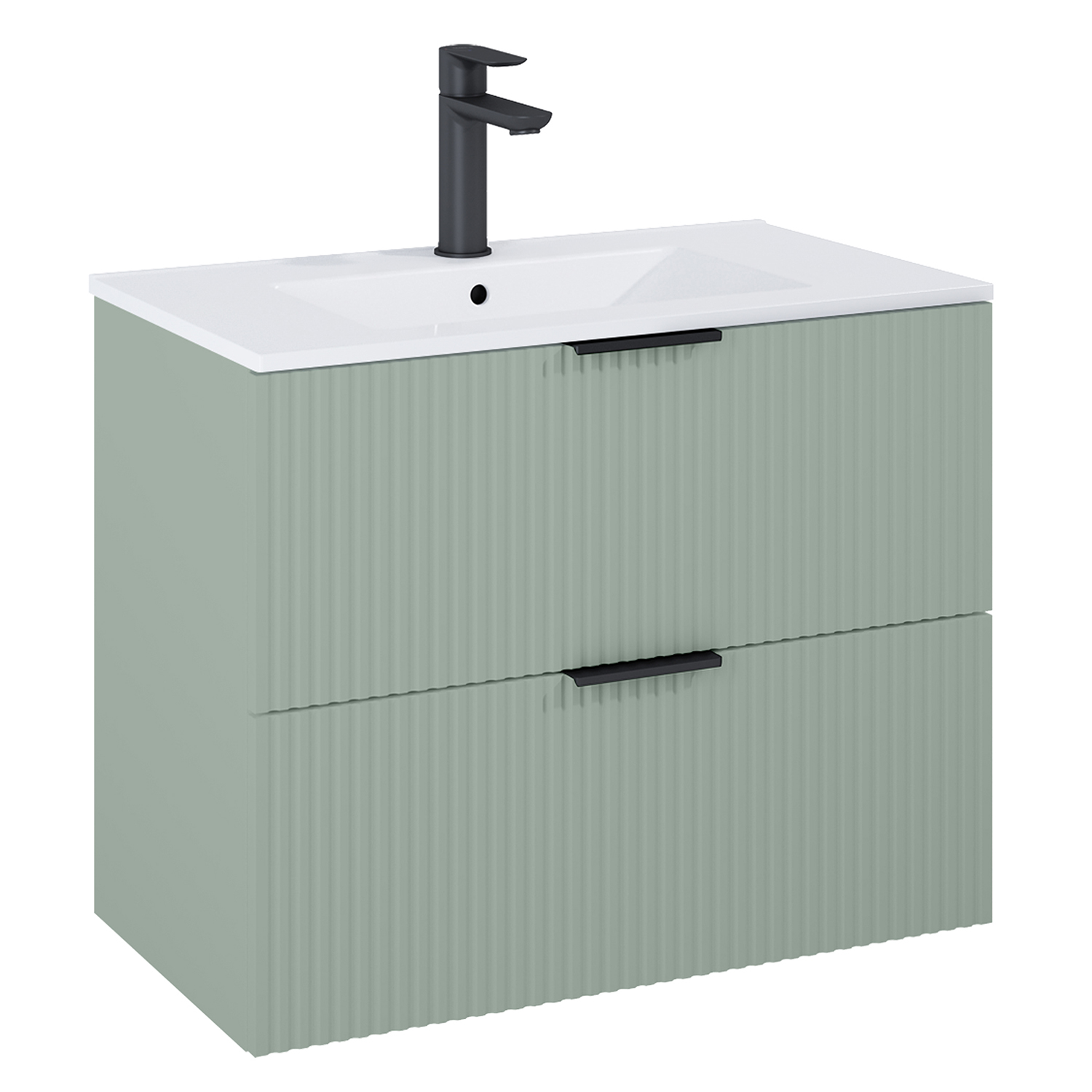 Darmowa Dostawa - Szafka 80x45.2x63.5 cm podumywalkowa wisząca zielona Roca Reef A857955147