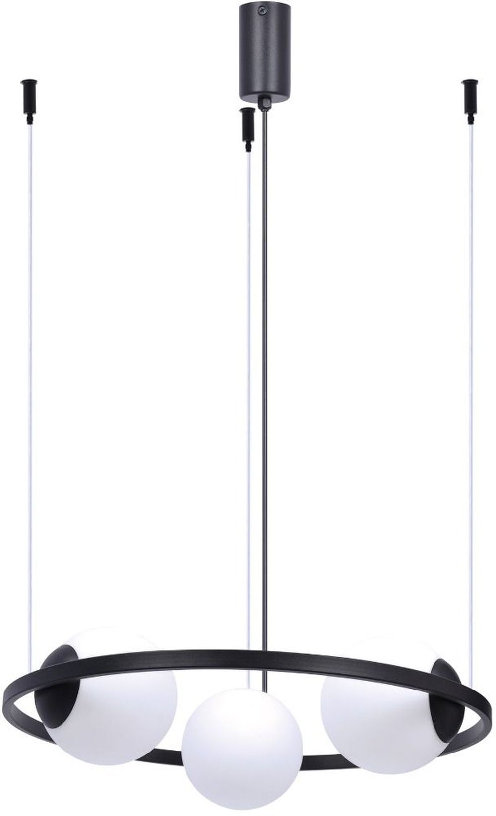 Darmowa Dostawa - Lampa wisząca 3x40 W czarna Zuma Line Orbit 5004
