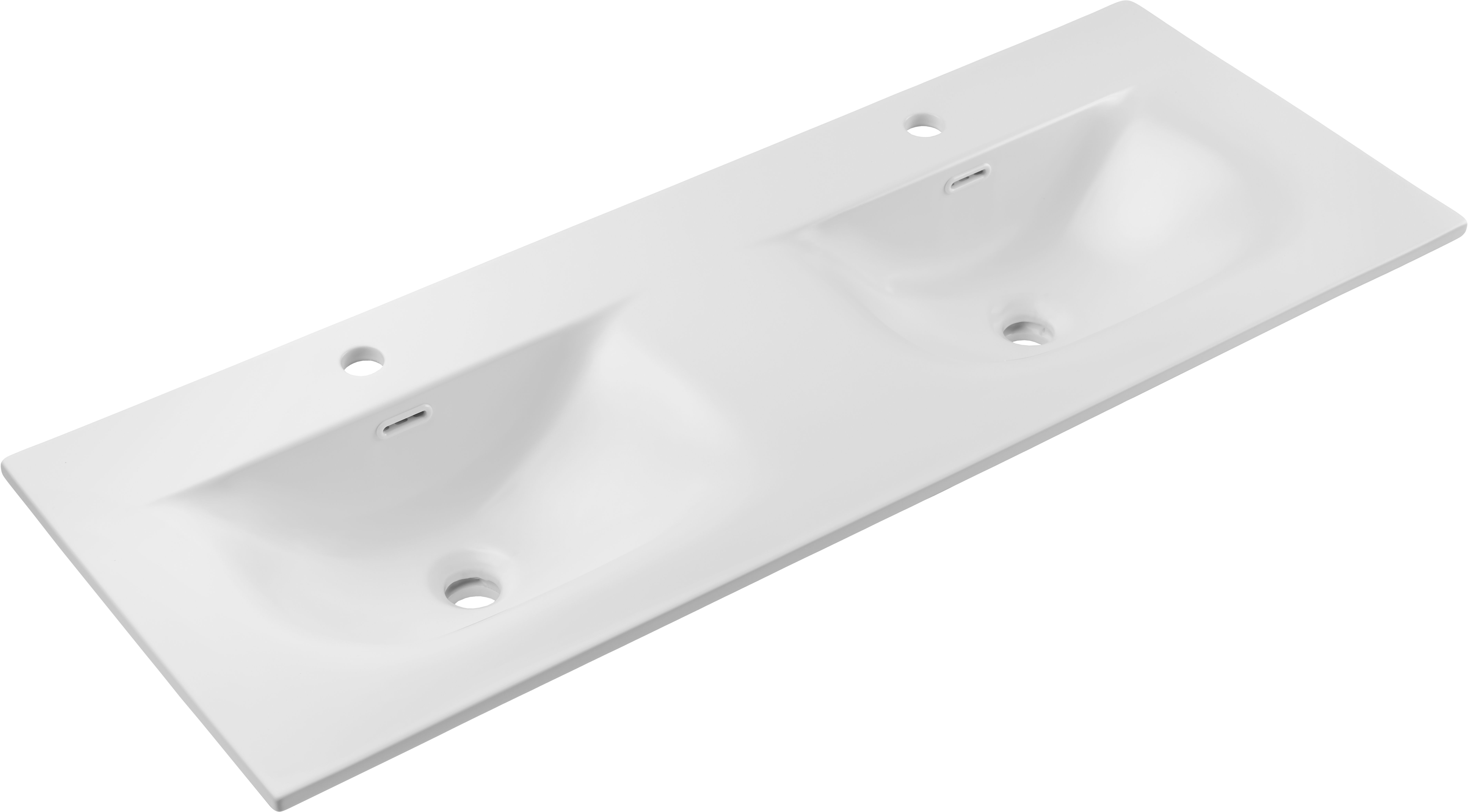 Darmowa Dostawa - Umywalka 121x46 cm prostokątna meblowa biała Comad Sky SKY1120DDPMATTWHITEE8099120D