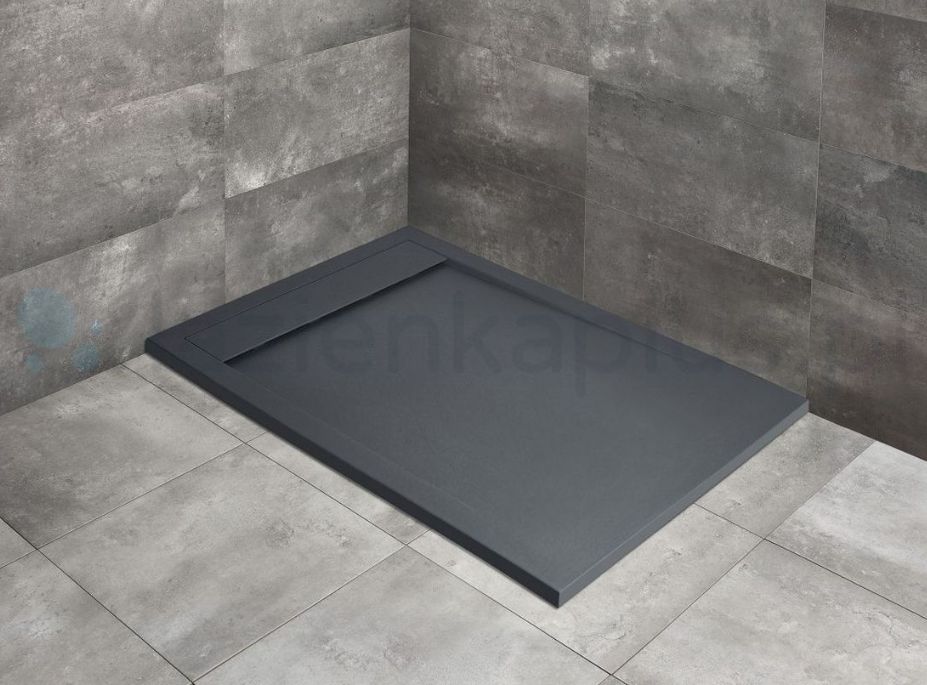 Darmowa Dostawa - Brodzik prostokątny 110x80 cm antracyt Radaway Teos F HTF1108064
