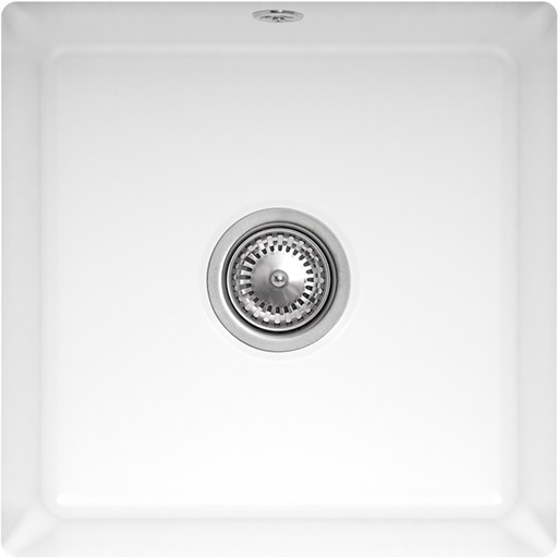 Darmowa Dostawa - Zlewozmywak ceramiczny 44x44 cm biały Villeroy & Boch Subway 332502R1