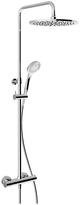 Darmowa Dostawa - Zestaw prysznicowy ścienny z deszczownicą chrom Gessi Minimalist 35177031