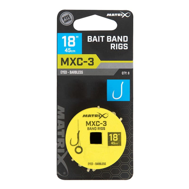 Matrix Przypony MXC-3 Bait Band Rig 18" / 45cm - roz. 14
