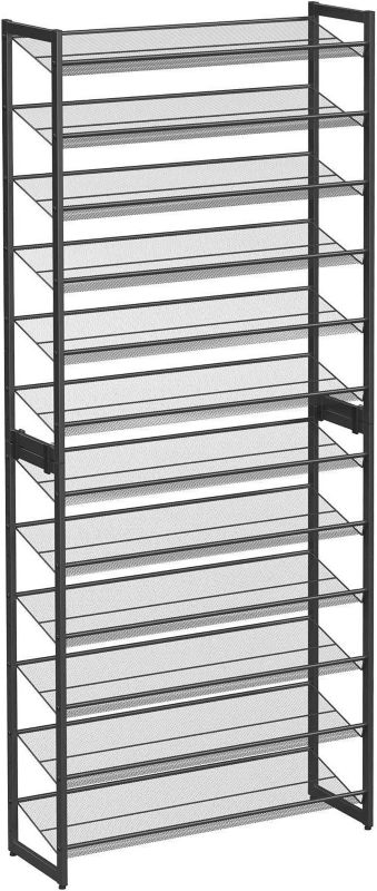 Szafka na buty modułowa Songmics czarna 223 cm 1 szt.