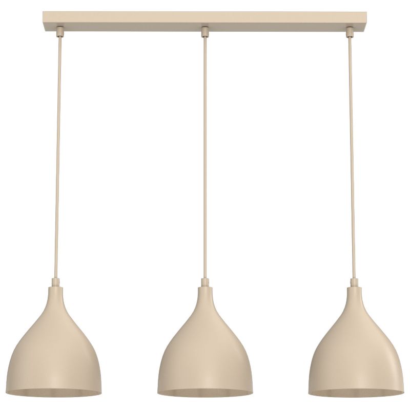 Lampa wisząca Luminex Noak classic beżowa 3xE27x15W IP20 wym: 110x72x17cm - 1 szt.