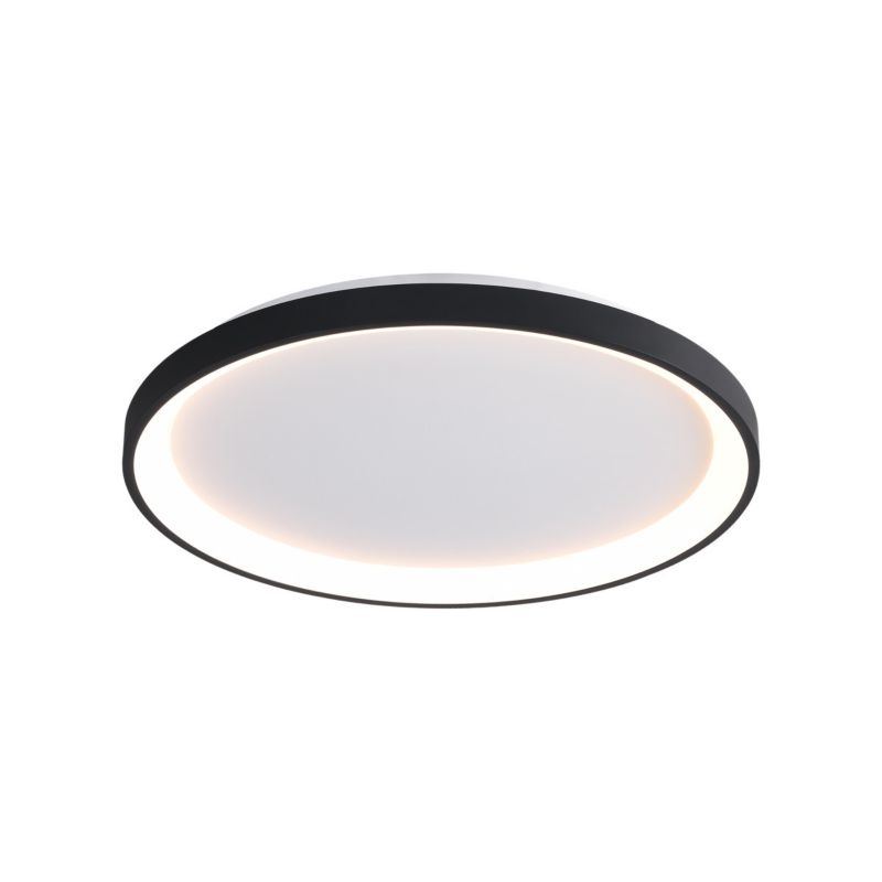 Plafon Italux RADEN czarny okrągły LED 40W 2400lm Odcienie bieli IP20 -1 szt.