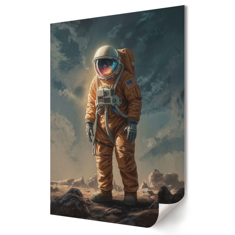 Plakat na ścianę Wallfluent Format A3 Kosmiczna podróż Kolektyw Parallel Form 1 szt.