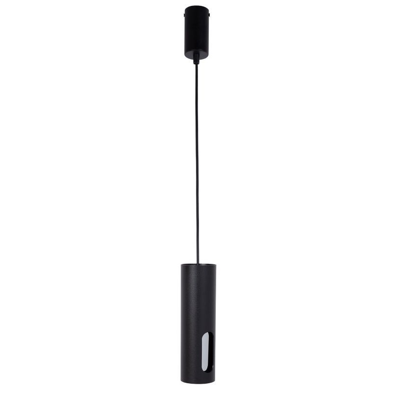 Lampa wisząca Sigma Lighting Flow 4924 czarno-srebrna do kuchni 1xGU10 x 1 szt.