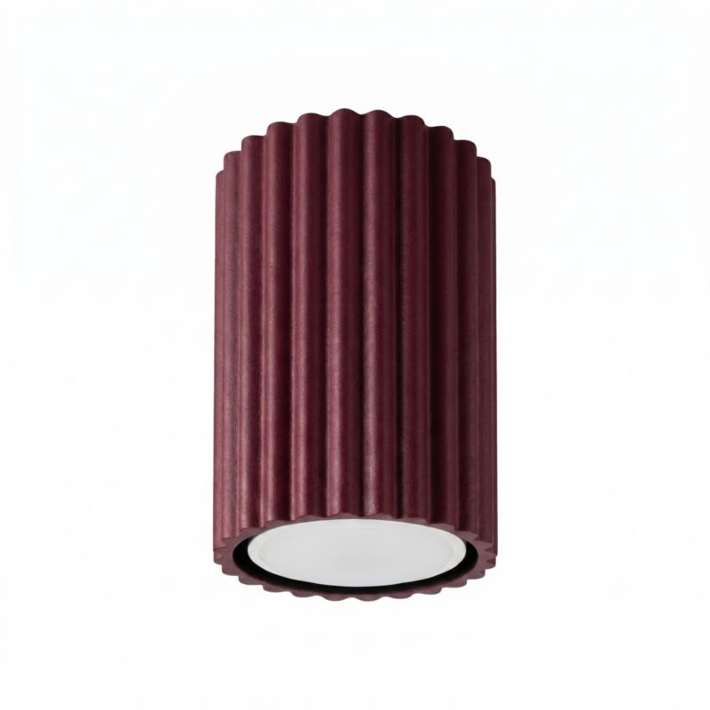 Plafon KARBON 10 burgund Sollux Lighting 1 szt.