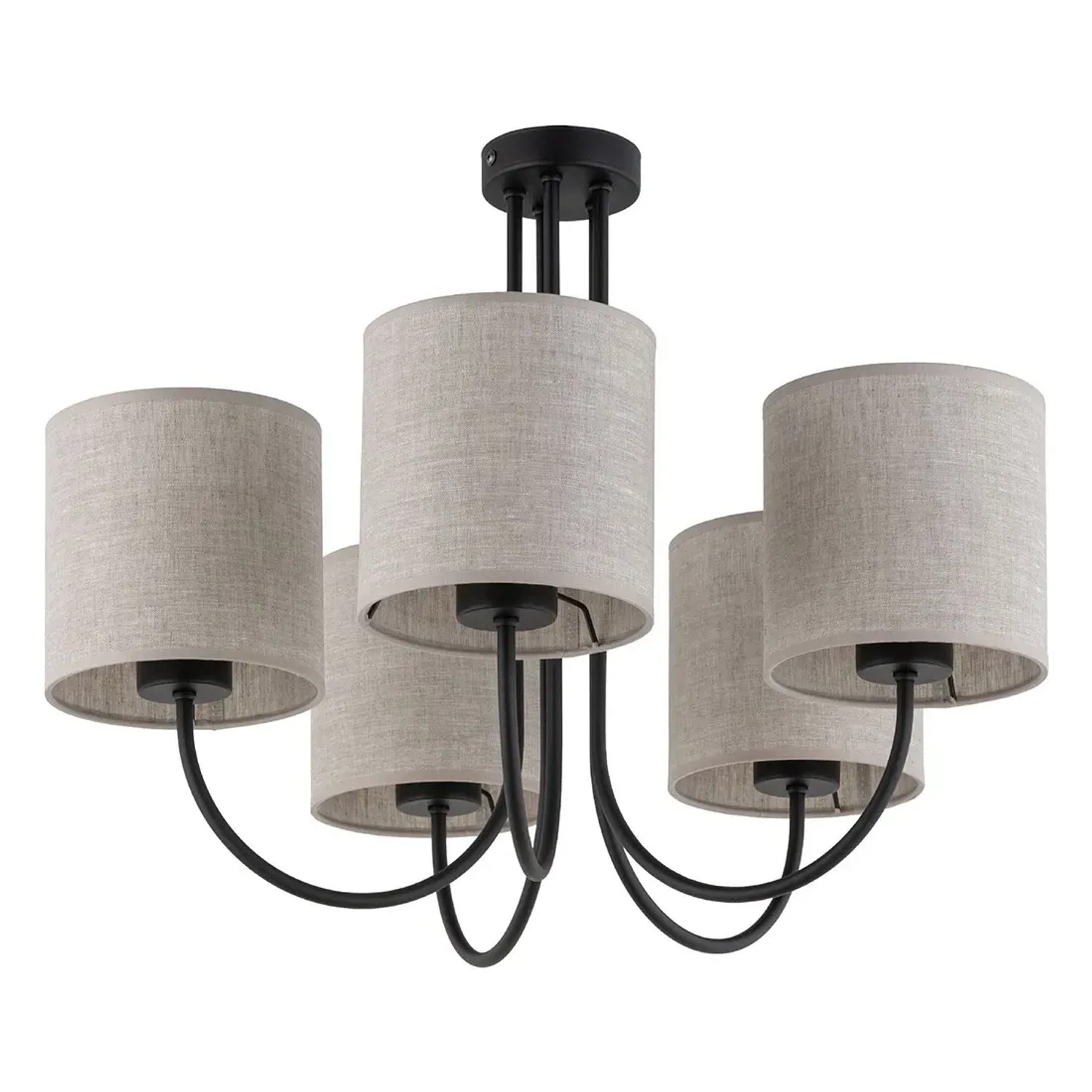 TK Lighting Lampa Torens 5x15W E27 nature