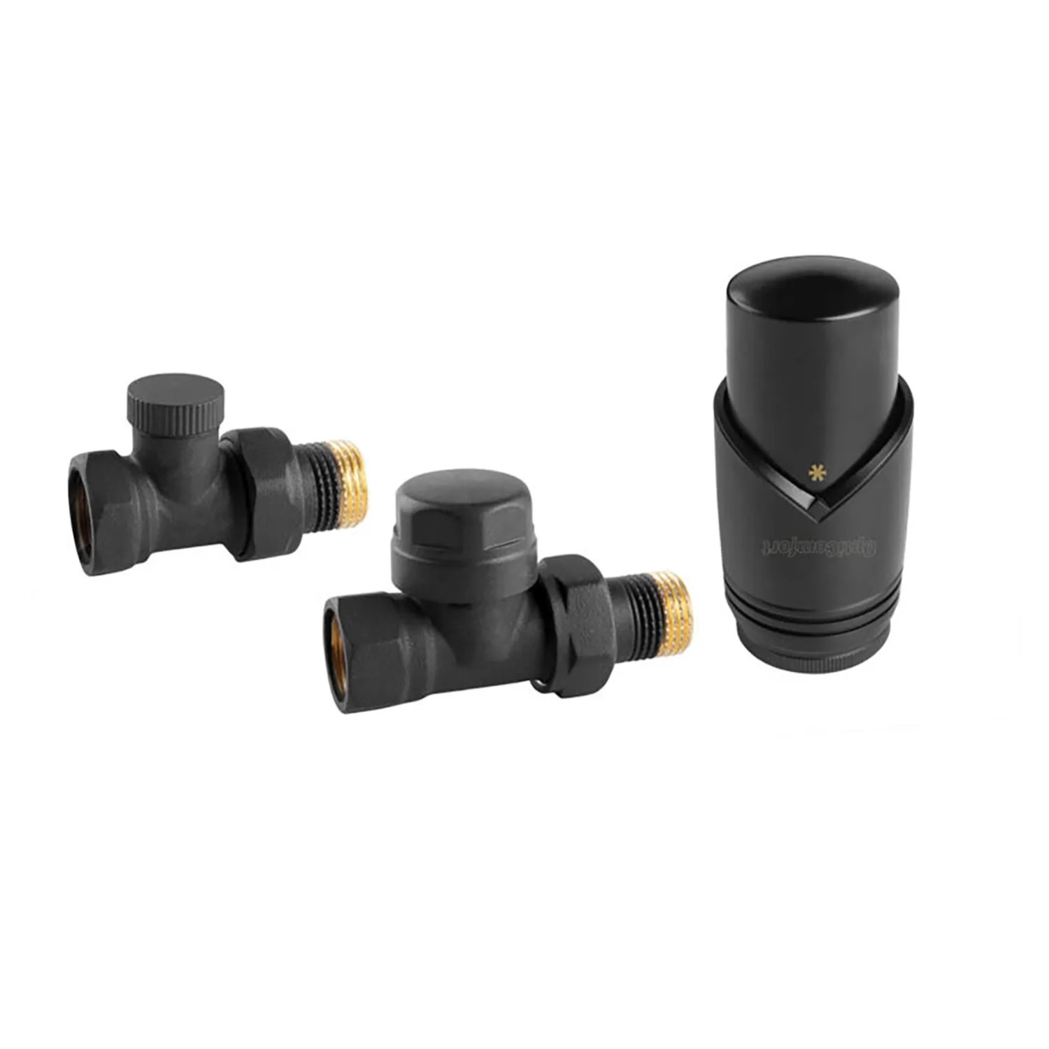 Idmar Zestaw termostatyczny proste czarny 409