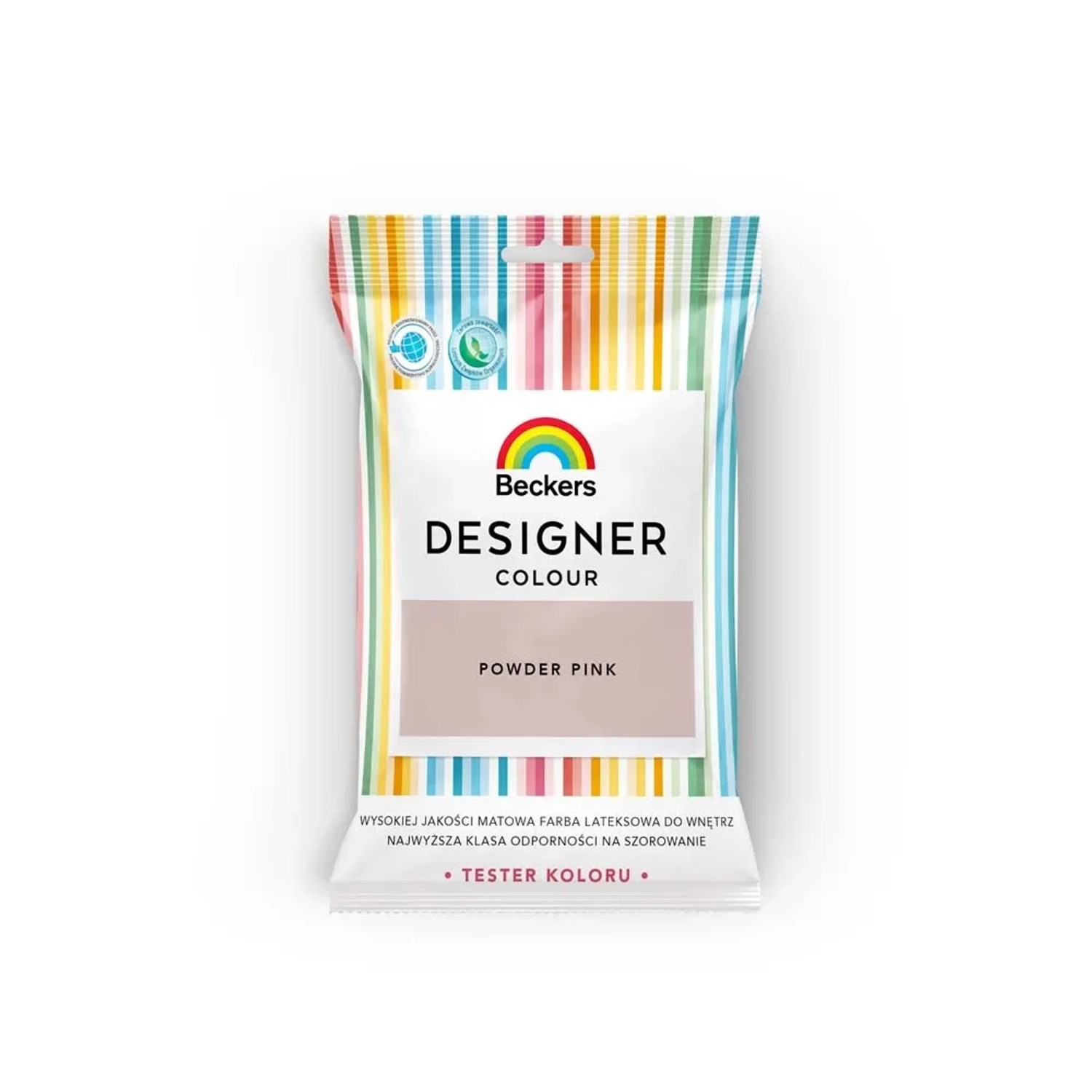 Tester farby Beckers Designer Colour powder pink 50 ml