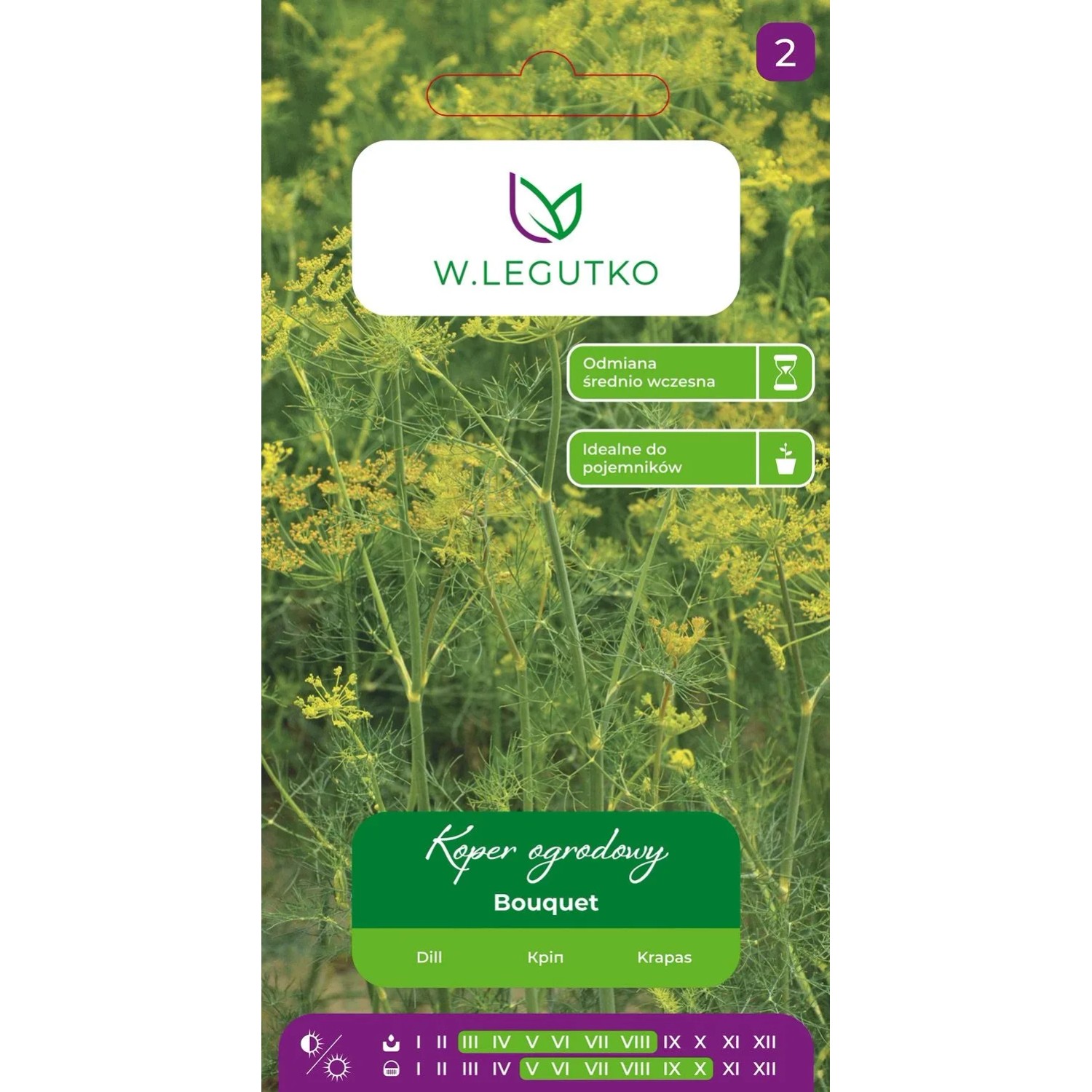 Legutko Koper ogrodowy Bouquet 5g