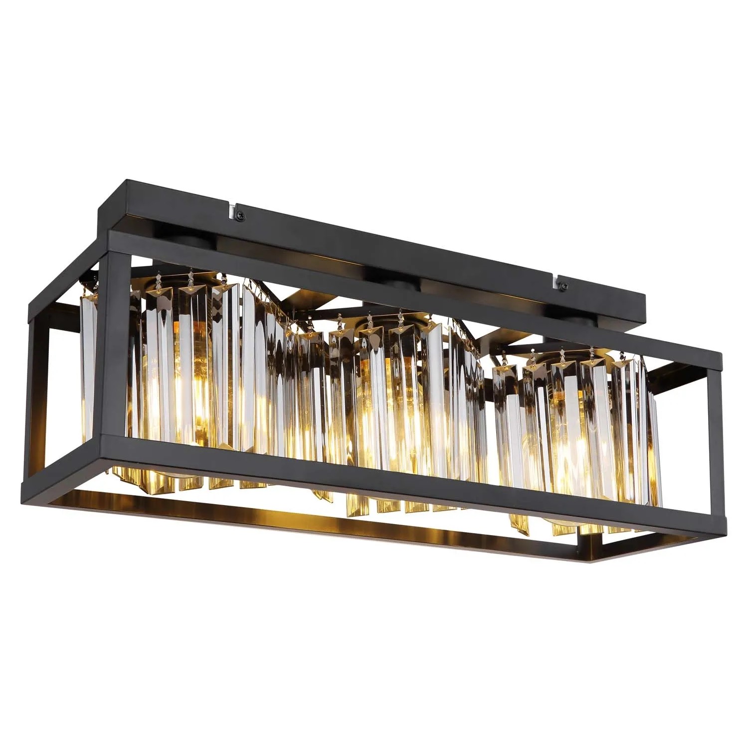 Globo Lampa sufitowa MATHILDE 3xE27 40W czarny mat