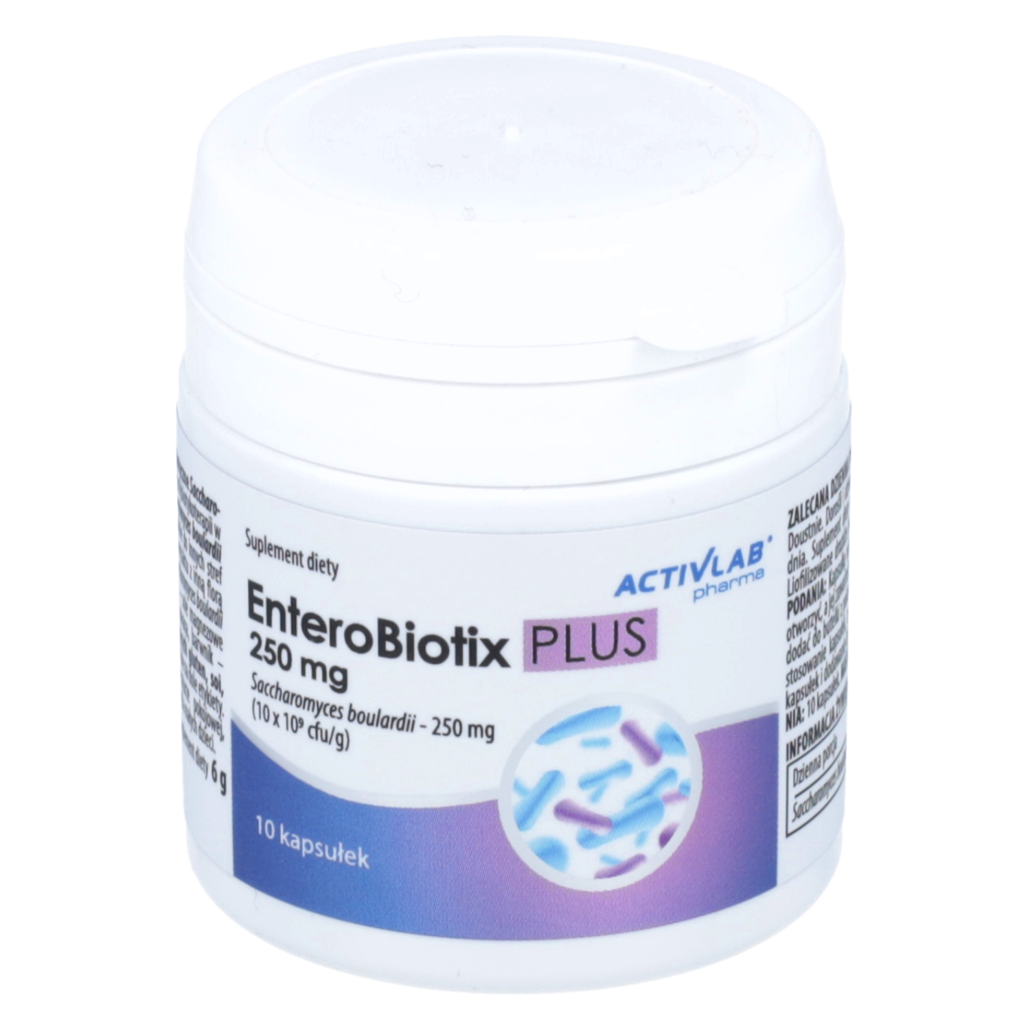 Activlab enterobiotix plus, 10 kapsułek