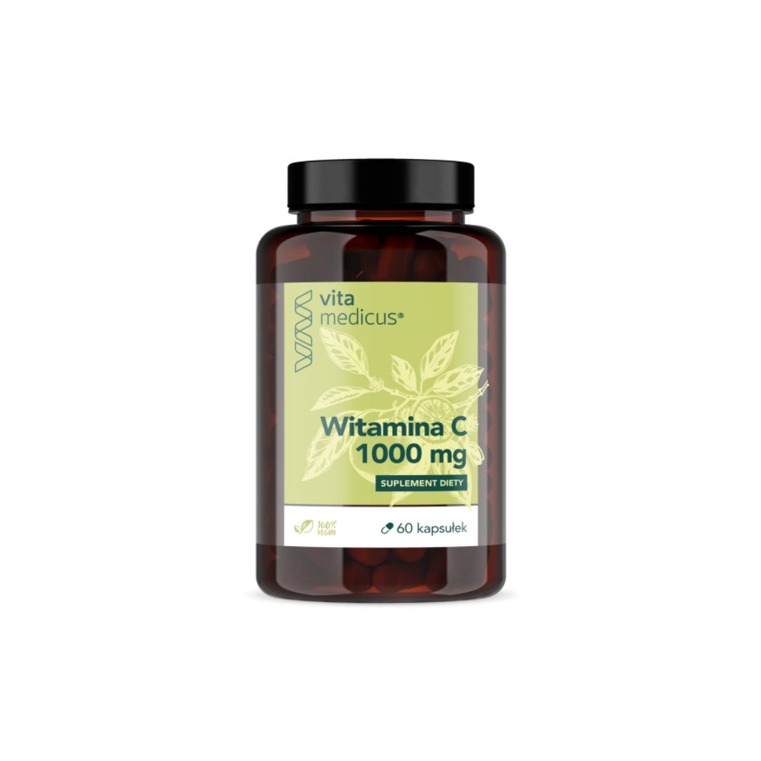 Vita medicus witamina c 1000 mg, 60 kapsułek (data ważności: 15.10.2026)