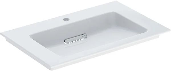 Geberit One CleanDrain umywalka 90x48 cm prostokątna meblowa biała 505.006.00.1