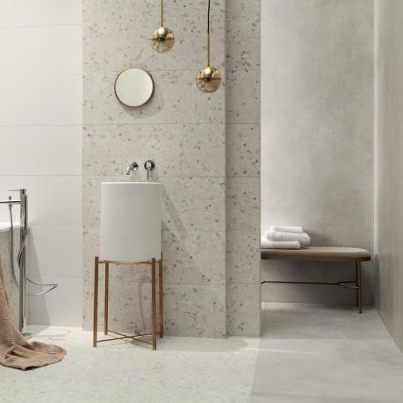 Tubądzin Macchia beige płytka ścienna 89,8x32,8 cm