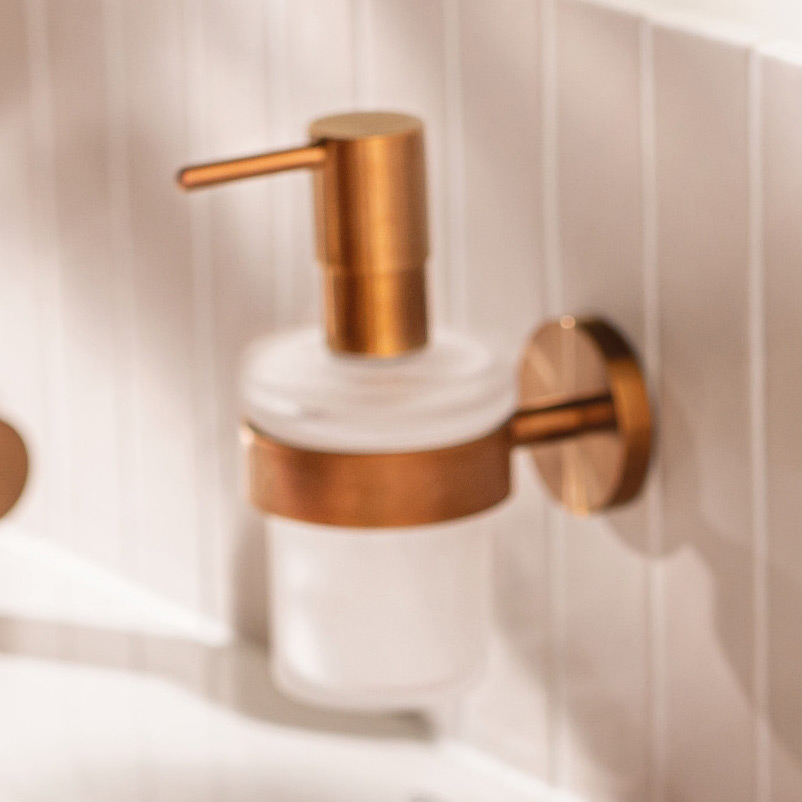 Grohe Essentials dozownik do mydła 160 ml Brushed Warm Sunset 40394DL1 - Wysyłka w 24h