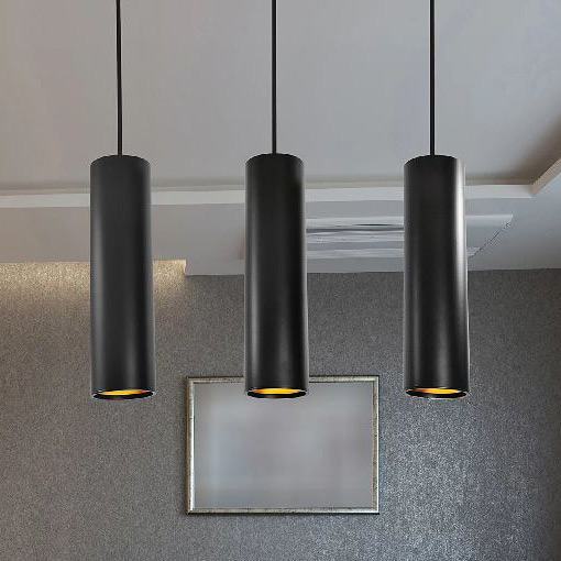 Goldlux Lati lampa wisząca 3x8 W czarna 307583