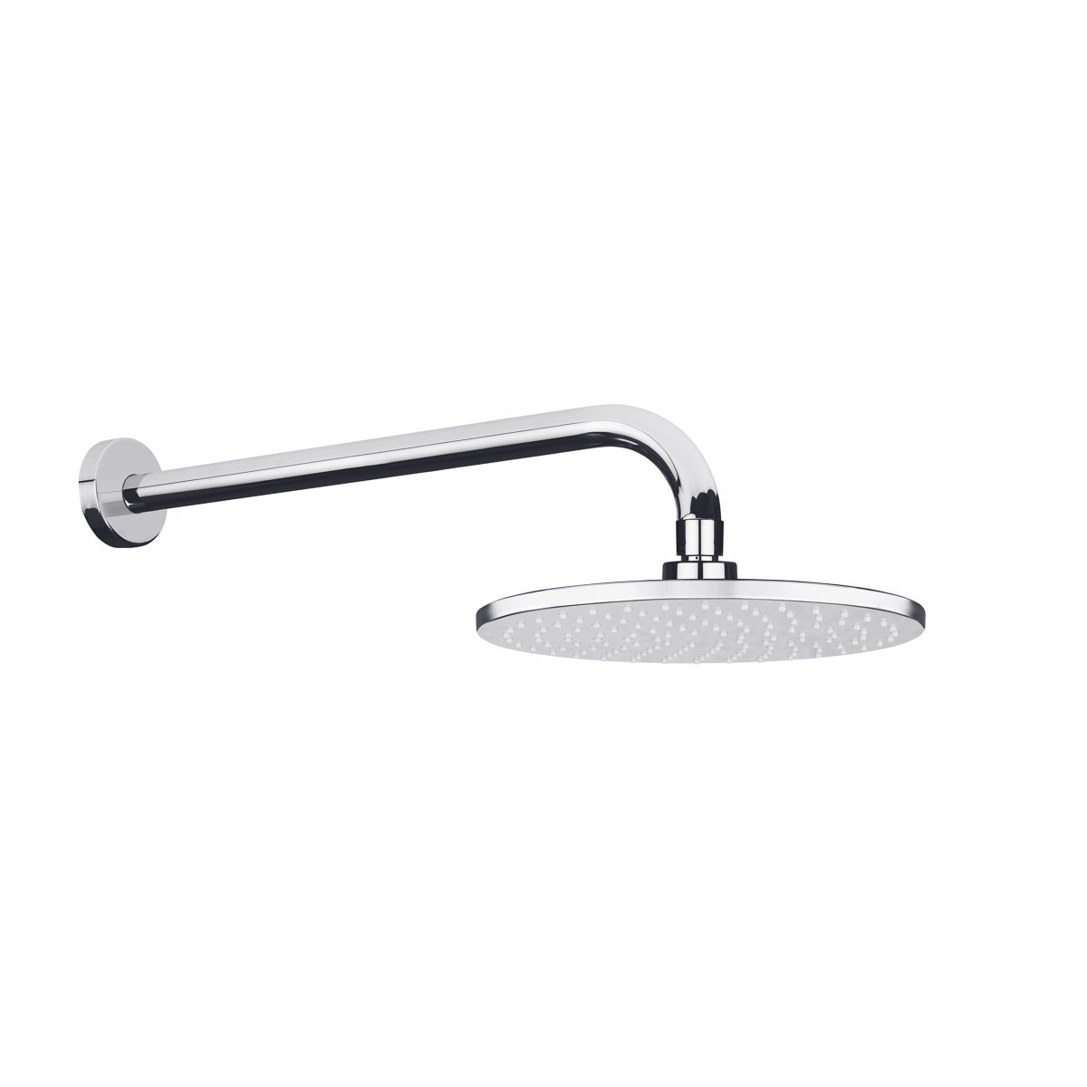 Oltens Atran Lagan deszczownica 22 cm okrągła z ramieniem ściennym chrom 36018100 - Wysyłka w 24h