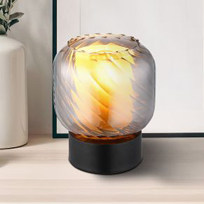 Globo Lighting Xia lampa stołowa 1x25 W czarna 15754T