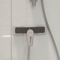 Cersanit Mille bateria prysznicowa ścienna czarna/chrom S951-034 - Wysyłka w 24h