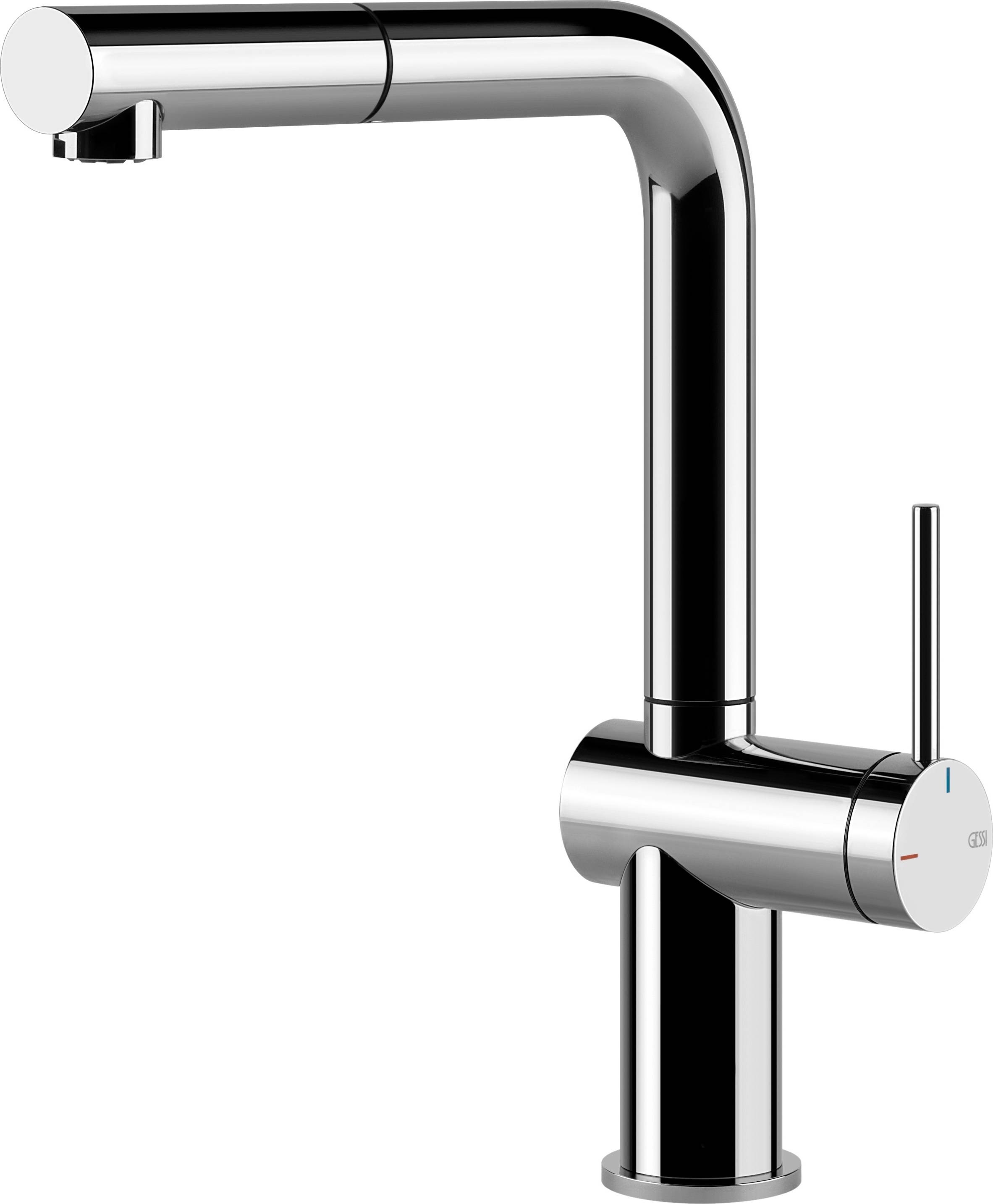 Gessi Inedito bateria kuchenna stojąca chrom 60433.031