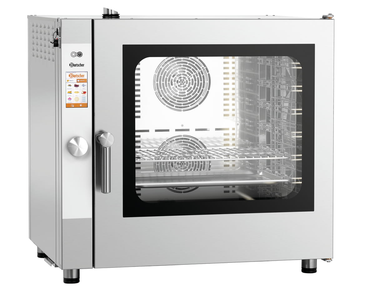 Piec konwekcyjno-parowy ze sterowaniem elektronicznym 7 x GN 1/1 | Silversteam 7111D