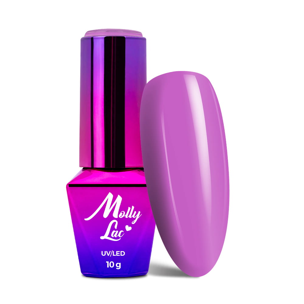 Lakier hybrydowy LED/UV Gel Polish MollyLac Fancy Fashion Nr 334 Belly Dance 10 g