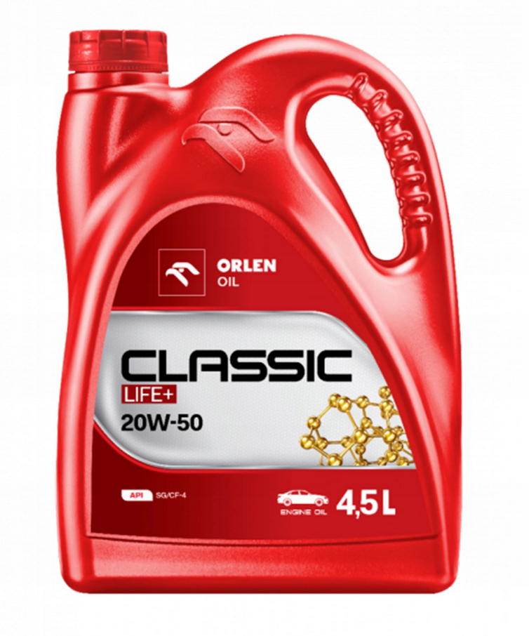 ORLEN PLATINUM CLASSIC LIFE+ 20W50 4,5L - Petrostar